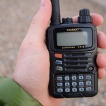 Handheld VX-6R in hand