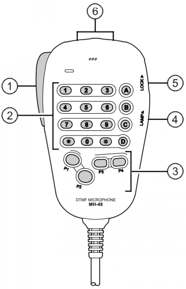 Icom hm 219 схема